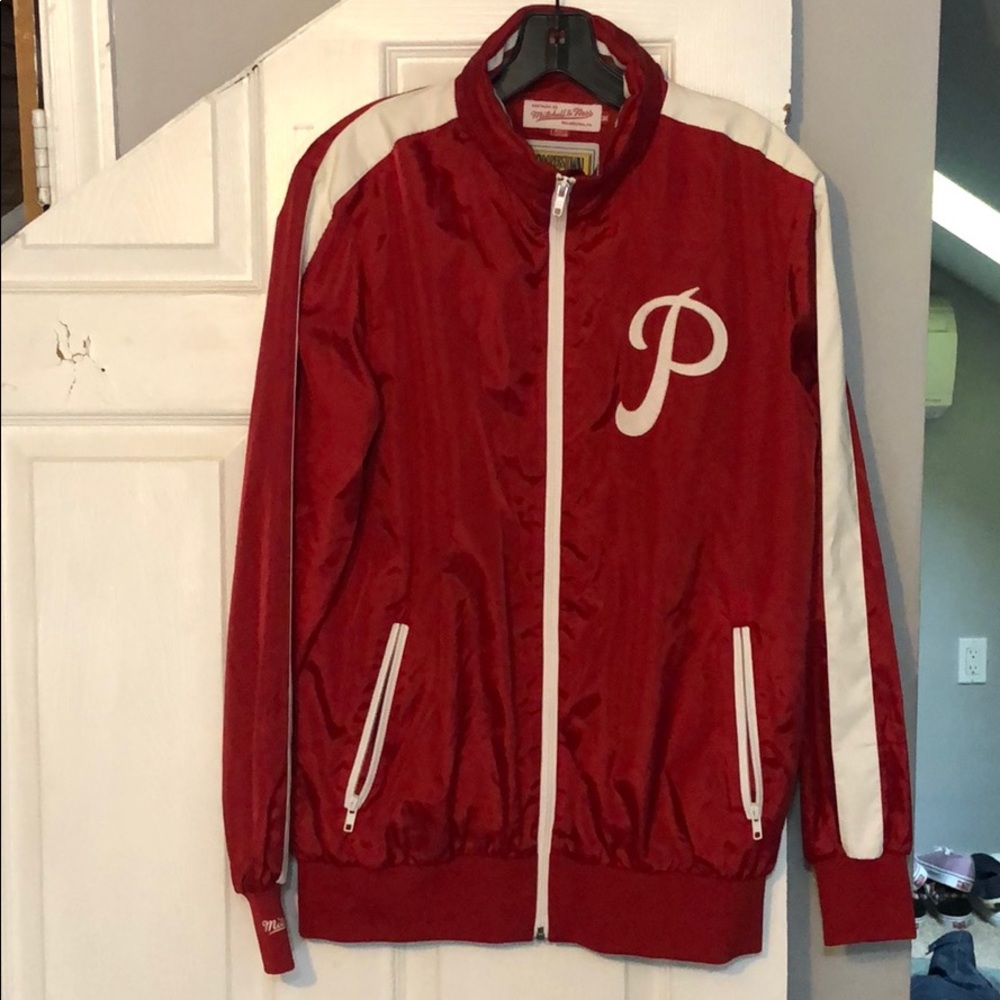 Mitchell & Ness Cooperstown Phillies Windbreaker